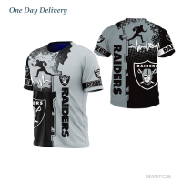 2023 New Las Vegas Raiders Mens T-shirt Football Fans Short Sleeve Tee Workout Tops S-5XL Summer Fashion T-shirt