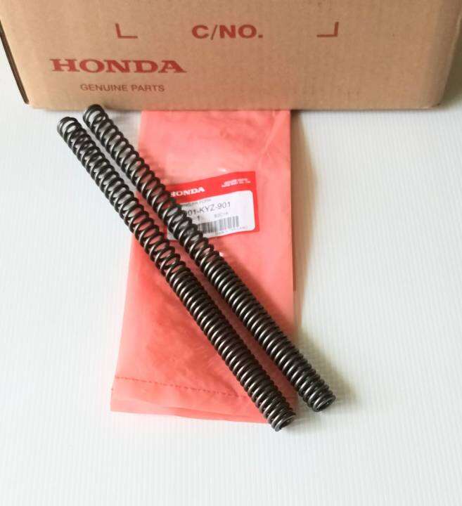 สปริงแกนโช๊คหน้า-honda-w125i-2012-2017-ปลาวาฬ-แท้ศูนย์-ความยาว-29-5-51401-kyz-901-อ