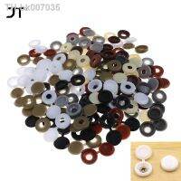 ☬  50Pcs Hinged Plastic Screw Cover Fold Caps Button For Car Furniture Decorative Cover 8 Colors