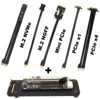 Laptop External Graphics Cards Stand Bracket&amp;Base PCIe 3.0 M.2 NGFF/M.2 NVME/mPCIe/PCIe X1/PCIe X4 Extension Cables eGPU ITX STX Cables