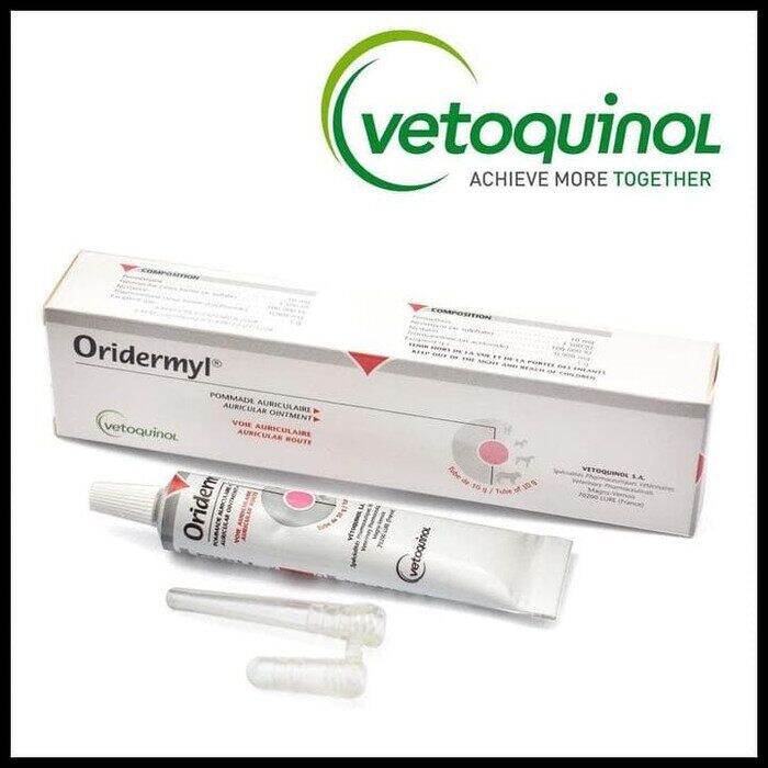Oridermyl Ear Ointment For Cat & Dog 10g (100% ORIGINAL) APPROVED BY ...