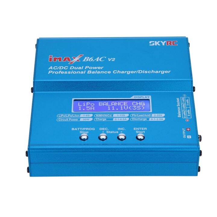 ต้นฉบับskyrc-b-6-ac-v-2-50-w-lipo-liion-nimh-nicd-ที่กระจายความเย็น