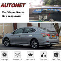 กล้องมองหลังสำรอง AUTONET สำหรับ Nissan Sentra B17 Sedan 2013 2014 2015 2016 2017 2018 CCDNight Visionกล้องจอดรถ