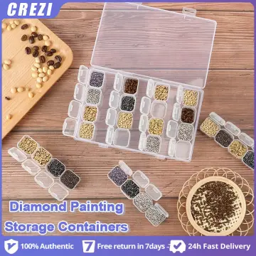 Shop 28 Grids Transparent Diamond Painting with great discounts and prices  online - Dec 2023