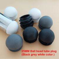 OD12 14 16 19 22 25 28 32 38 45 50 mm Ball head round plastic plug endsblanking tube circular insert ends chair leg pad cover