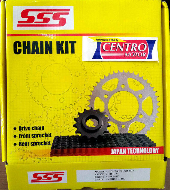 GEAR SET SSS ALL NEW CB150R/CB150R GEAR PAKET SSS Lazada Indonesia