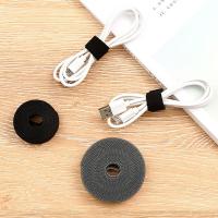 Hook Tape Nylon Adhesive Heavy Duty Roll Cable Tie Organizer Computer Cable Tie Free Cut Desktop Cable Routing Fixed Binding Cable Management