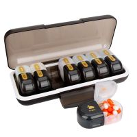Extra Large Weekly Pill Organizer 2 Times a Day 7 Day Pill Box Case AM PM Portable Travel Medicine Organizer Box for Fish Oils Medicine  First Aid Sto