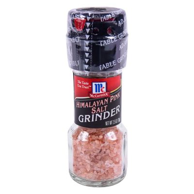 สินค้ามาใหม่! แม็คคอร์มิค เกลือหิมาลายัน ฝาบด 70 กรัม McCormick Himalayan Pink Salt Grinder 70 g ล็อตใหม่มาล่าสุด สินค้าสด มีเก็บเงินปลายทาง