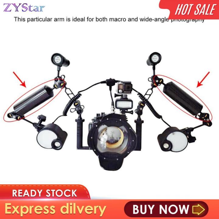 zystar-กล้องดำน้ำเชื่อมข้อต่อเคสสำหรับถ่ายรูปใต้น้ำกล้อง