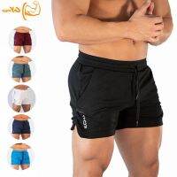 COD DTRUTYUYTUU [GYMen] Mens Sport Shorts Athletic Pants for Men Drifit Plus Size Plain High Elastic Oversized Breathable Active Wear Microfiber Fabric Assorted Colors Ice Silk Gym Pajama Workout Beach Casual Hiking Cycling Training Running Outdoor Pro