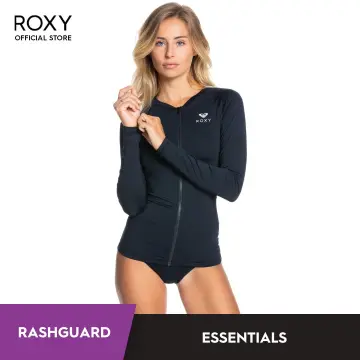 Womens Beach Sporty Long Sleeve UPF 50 Rash Guard