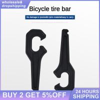 2in1 Bike Tire Lever Black Nylon Wear Resistant Mutifunction Road BicyclesTire Lever Pry Bar Wrench Bicycle Repair Tool