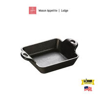 HMSS Lodge Cast Iron Square Mini Server 10 ounce เหล็กหล่อพร้อมเสิร์พ สี่เหลี่ยมจตุรัส ลอดจ์