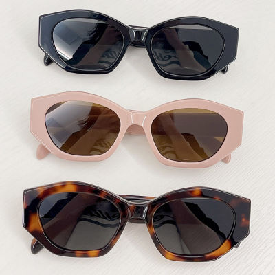 New Women Sunglasses Acetate Square glasses R Vintage Colored Sunglases Aesthetic Trendy CL40238 Sun Glasses original