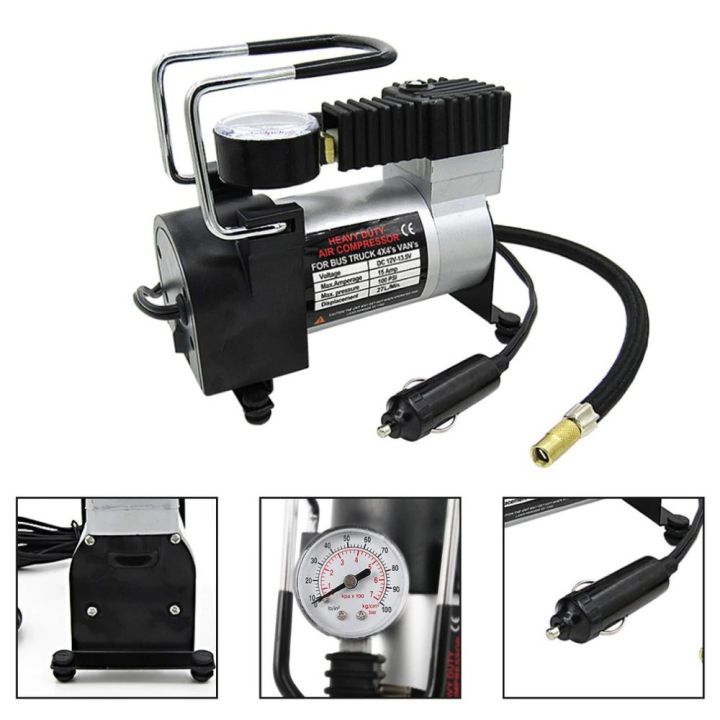 TNJ 12 Volts Tire Air Compressor TAC12V | Lazada PH