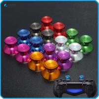 RJQFNG 2pcs สีสัน โลหะ ทดแทน อลูมิเนียม จอยสติ๊กควบคุม แอนะล็อก Thumbstick กริป