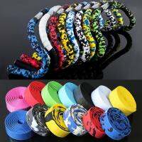 2023 NEW Bicycle Handlebar Tape Steering Wheel Cover Road Bike Camouflage Cycling Handle Belt Rubber Tape Bartape Road Bikes Accessories