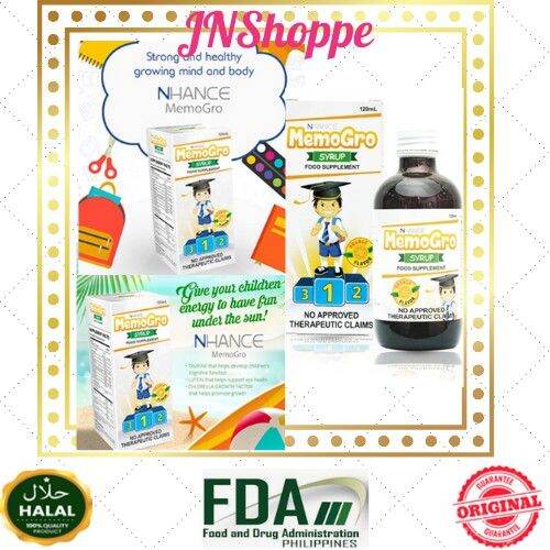 NHANCE Memogro Multivitamins for KIDS / ORIGINAL LEGIT / EXP 2023