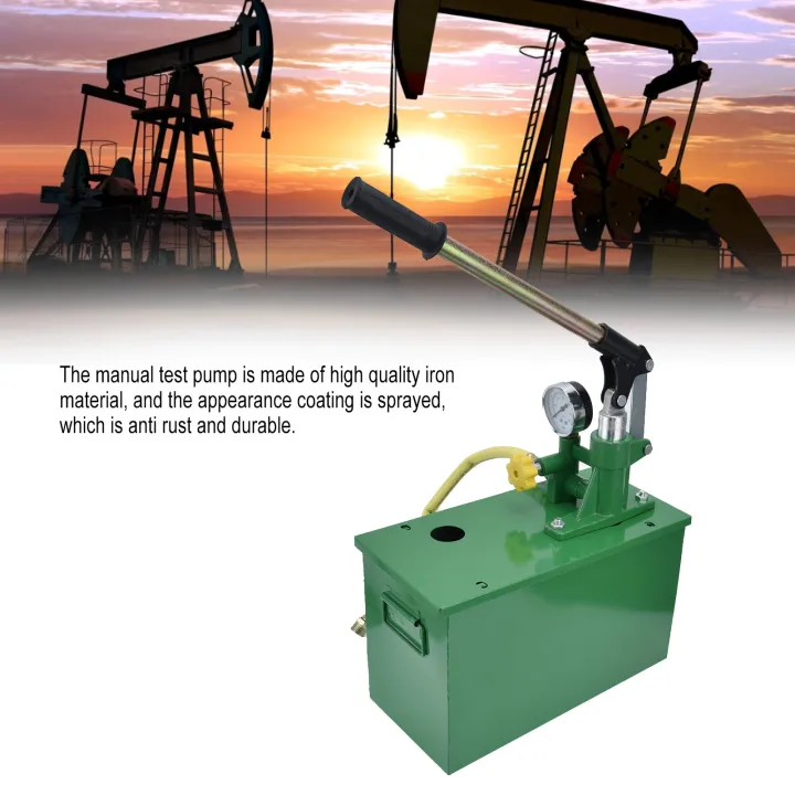 Hydrostatic Test , Manual Pressure Tester 18L with Pointer Pressures