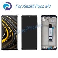 เหมาะสำหรับ Xiaomi หน้าจอ LCD M3 Poco + แสดงการกำหนดตำแหน่งการสัมผัส2400*1080 M2010J19CG M2010J19CI หน้าจอหน้าจอ LCD แบบ Poco M3