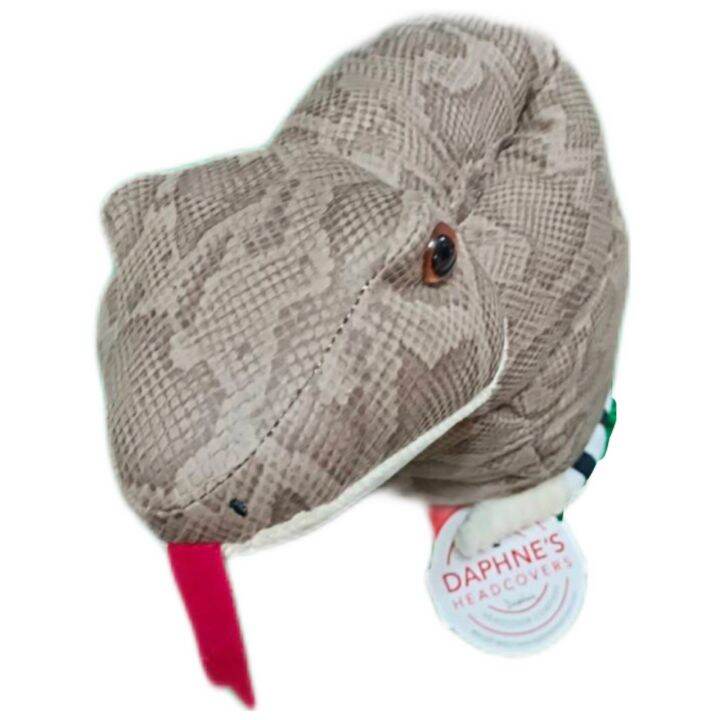 DH Golf Head Cover For Driver "Rattle Snake" Lazada.co.th