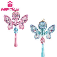 Princess Fairy Magic Wand For Girls Butterfly Wings Luminous Magic Stick With Light Music Effect For Birthday Gifts