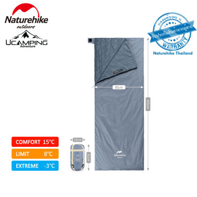 ถุงนอน LW180 NEW Naturehike Mini Ultralight Sleeping Bag limited 15 องศา (รับประกันของแท้ศูนย์ไทย)