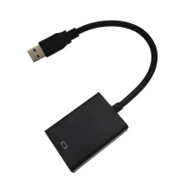 ☢ USB 3.0 To HDMI-compatible External Video Adapter Cable Portable Video Audio Converter 1080P Drive Free For Desktop Laptop PC