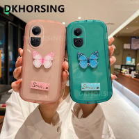 DKHORSING ปลอกอ่อนโปร่งใสใหม่สำหรับ OPPO Reno 10 / Reno 10 Pro / Reno 10 Pro + เคสโทรศัพท์ซิลิโคนป้องกันเลนส์ Oppo Reno 10 5G 2023เคสมือถือลายผีเสื้อกลิตเตอร์น่ารักกันกระแทก OPPO RENO 10Pro บวก5G