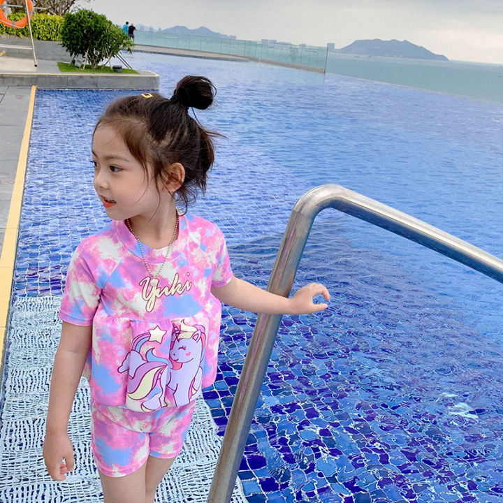 annn-store-ชุดว่ายน้ำเด็กผู้หญิง-ชุดว่ายน้ำแบบวันพีชอุปกรณ์ว่ายน้ำน่ารัก