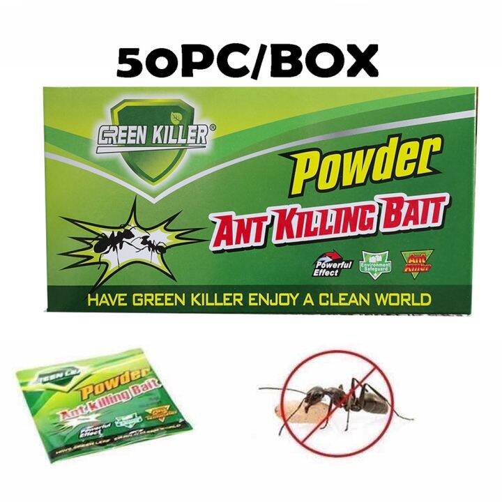 50pc Greenkiller Effective Insect Killer Ant killing bait powder