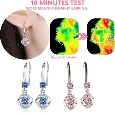 Germinal Magnetic Therapy Ear Studs Germanium Lymphatic System Ear Studs Therapeutic Lymphatic Drainage Earrings Magnetic Therapy Earrings Lymphvity Ear Studs With Magnets