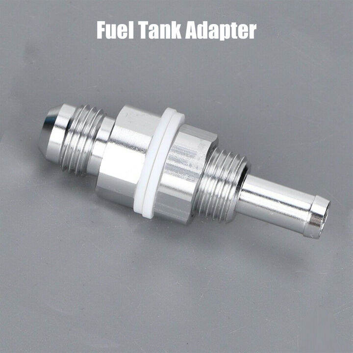 Fuel Tank Fitting Sturdy Good Sealing Performance Aluminum 6AN Bulkhead