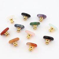 【CW】 Luxury Rough Stone Cabinet Door Drawer Handle Small Jewelry Pulls Diy