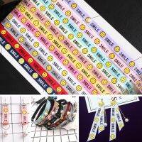 New 1.6CM Print quot; SMILE quot; English letter Pattern Printed grosgrain Ribbon DIY bowknot Apparel Sewing Packing Craft (11 colors)