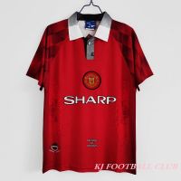 16/97 ManE ted Ronaldo retro soccer jersey mens short-sed footb jersey