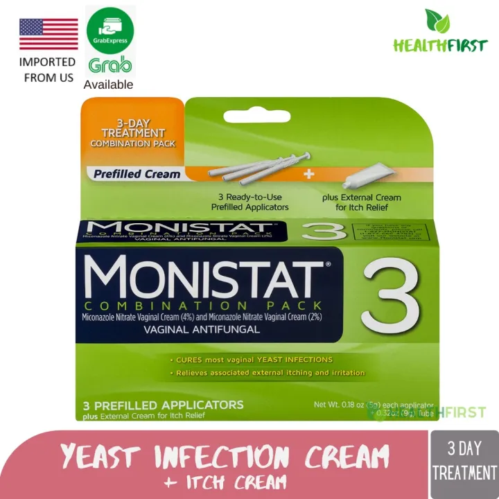 Monistat 3Day Yeast Infection Treatment Lazada PH