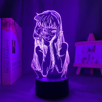 Anime 3d Lamp Junji Ito Collection Tomie for Bedroom Decor Nightlight Birthday Gift Manga Junji Ito Collection Led Night Light