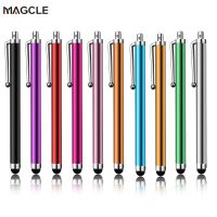 10Pcs/lot Metal Capactive Stylus Pen Touch Screen Pens for Iphone13 Tablet PC for All Capacitive Screen Stylus Pen with Pen Clip Stylus Pens