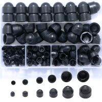 145pcs/Set Hexagon Plastic M4 M5 M6 M8 M10 M12   Bolt Nut Dome Protection Caps Covers Exposed Protect Against Weathering Covers Nails  Screws Fastener