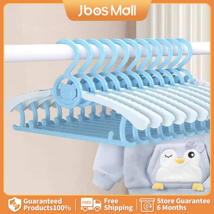 10pcs/set Multifunctional Household Extendable Baby Clothes Hangers