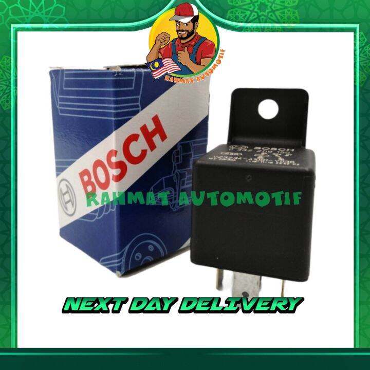Bosch Universal Automotive Car Relay 12V 30A 5 Pin 87a Mini Relay