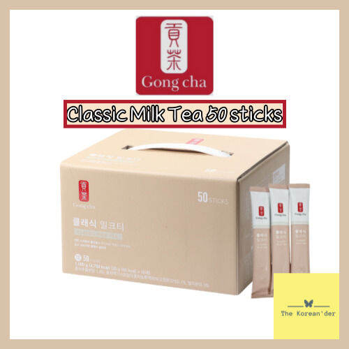 [พร้อมส่ง] GongCha Classic MilkTea 50ซอง ชานม กงชา แบบชงพร้อมดื่ม ไม่ผสมครีมเทียม gong cha milk
