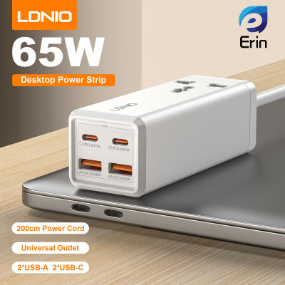 LDNIO SC1418 65W รางปลั๊กไฟ เดสก์ท็อป USB C ที่ชาร์จ สําหรับโทรศัพท์มือถือ แท็บเล็ต ชาร์จเร็ว อะแดปเตอร์ปลั๊กอัจฉริยะ