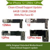 Original Motherboard For iPhone 12 Pro Max Mainboard Fully Tested For iPhone 12 Mini Logic Board Plate No iCloud Support Update Shoes Accessories