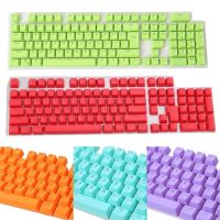 （Miss qis keycap）คีย์บอร์ด106ปุ่ม PBT สำหรับเปลี่ยนคีย์แป้นพิมพ์เชิงกลสำหรับเล่นเกมทั่วไปชุดหมวกแก๊ปอุปกรณ์เสริม