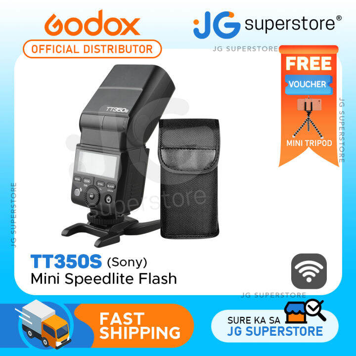 Godox TT350S Mini Speedlite Flash TTL For Sony HSS GN36 1/8000S TT350 ...