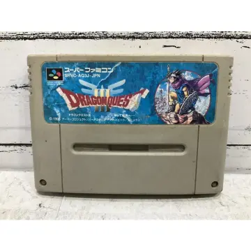 Dragon Quest III [SHVC-AQ3J-JPN] (Super Famicom) - Box, Cart