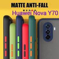 Nova 9SE(พร้อมส่งในไทย)เคสขอบนิ่มหลังแข็งขุ่นคลุมกล้องHuawei Nova Y70/Nova 9SE